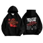 Black Hellstar Studios Records Tour Hoodie