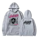 Hellstar Sound Like Heaven Hoodie Gray - hellstar-clothing