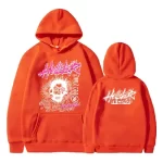 Hellstar Sound Like Heaven Hoodie Orange - hellstar-clothing