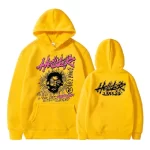 Hellstar Sound Like Heaven Hoodie Yellow- hellstar-clothing