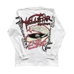 White Hellstar Long Sleeve Shirt-Back