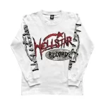 White Hellstar Long Sleeve Shirt