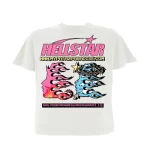 New Hellstar Pixel White T-shirt