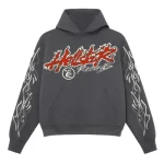 Grey Hellstar Records Tour Hoodie