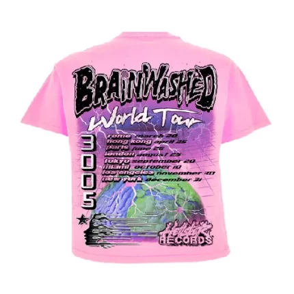 Brainwashed World Tour T Shirt-Back