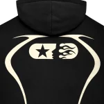 Hellstar Sports Jet Black Hoodie-Back-Hellstar Clothing