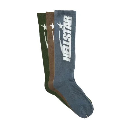 Earth Tone Hellstar Socks - Hellstar Clothing