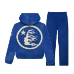 Hellstar Blue No Guts No Glory Tracksuit-Back