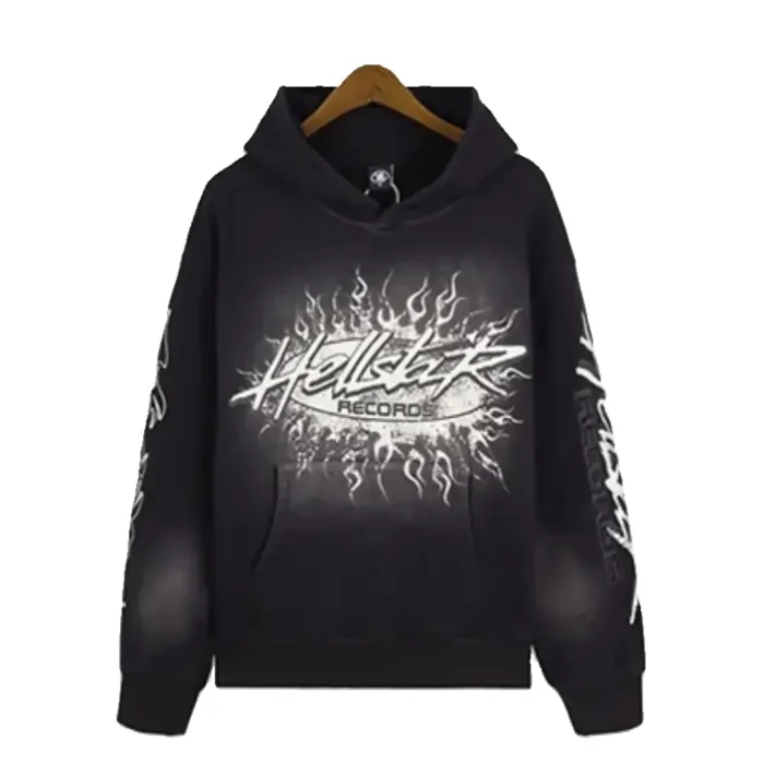 Hellstar Black Studios Records Vintage Tracksuit-Front