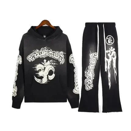 Hellstar Studios Records Black Yoga Tracksuit