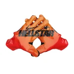 Orange - Hellstar Gloves- Back