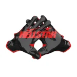 Red/Black Hellstar Gloves - Hellstar Clothing