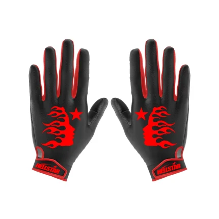 Red/Black Hellstar Gloves