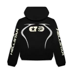 Hellstar Sports Jet Black Hoodie-Back