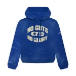 Hellstar No Guts No Glory Blue Hoodie