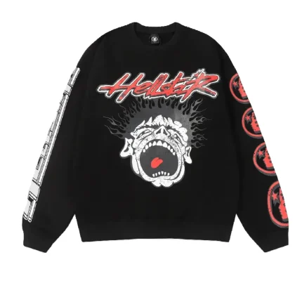 Men's Black-Hellstar Studios Records Sweater - Hellstar