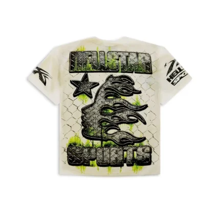 Hellstar War Ready White T-Shirt-Back