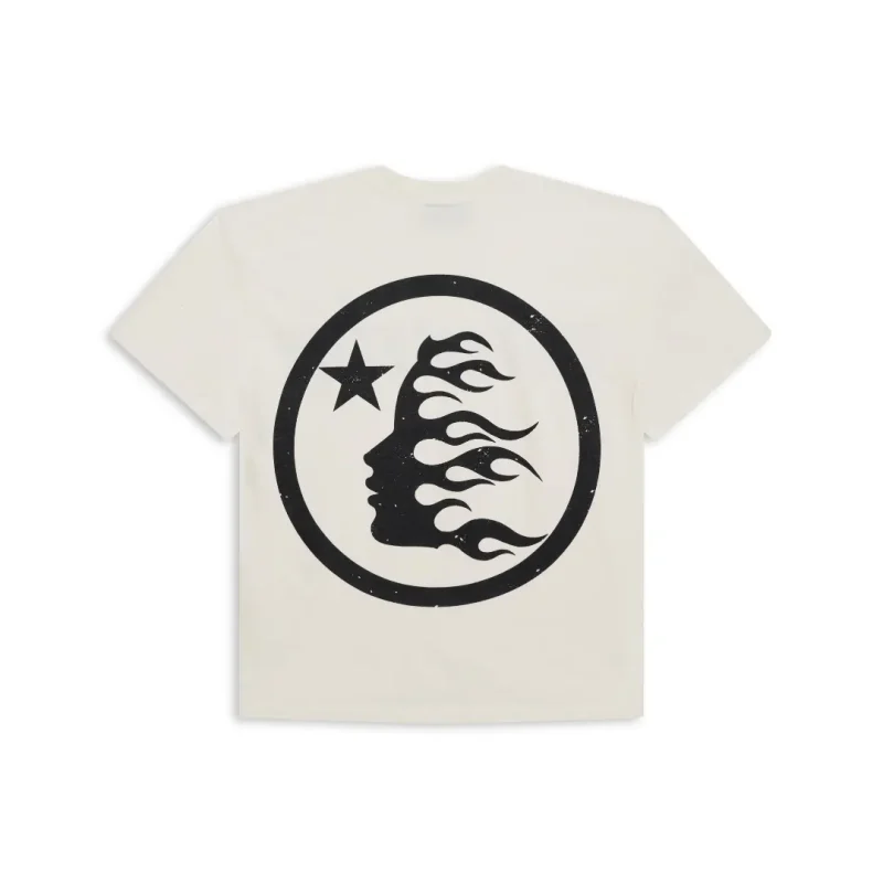 Hellstar White Classic T-shirt- Back