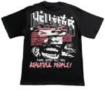 Hellstar Beautiful Black T-Shirt -back