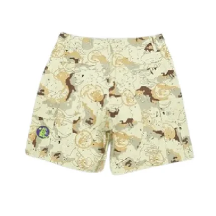 Camo Hellstar Shorts Men & Women- Back