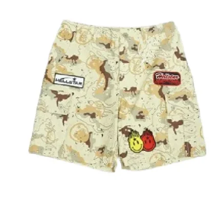 Camo Hellstar Shorts Men & Women