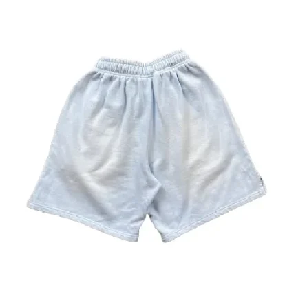 Hellstar Flame Paradise Light Blue Shorts