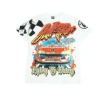 Hellstar White God Speed T-Shirt-Front