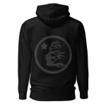 Latest Hellstar Black Hoodie-Back