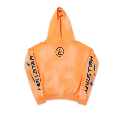 Unisex Orange Hellstar Hoodie