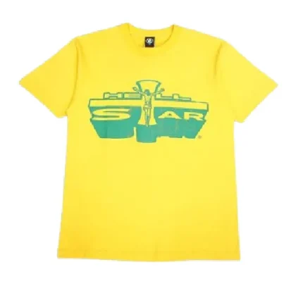 Hellstar Yellow Jesus Emblem T-Shirt-Back