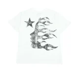 White Hellstar Love T-shirt-Back