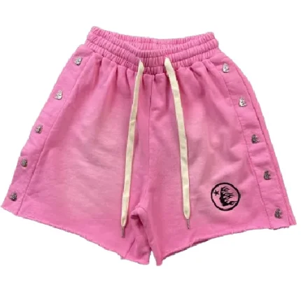 Hellstar Shorts Pink for Men & Women