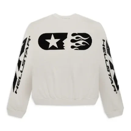 Outstand White Hellstar Sports Long Sleeves-Back