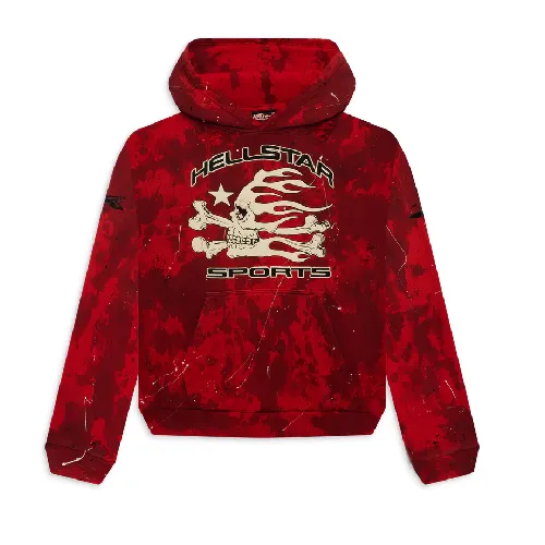 Top Hellstar Sports Red Hoodie