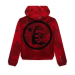 Top Hellstar Sports Red Hoodie-Back