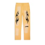 Hellstar Yellow Sports Sweatpants