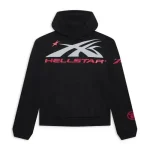 Hellstar Sports Black & Red Hoodie