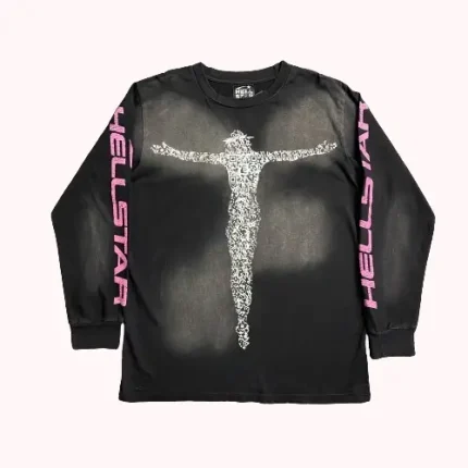 Black Hellstar Christ Long Sleeve