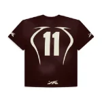 Brown Hellstar Warm Up T-shirt