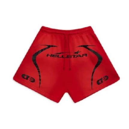 Hellstar Warm Up Red Shorts