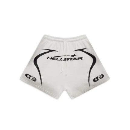 Hellstar Warm Up White Shorts