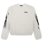 Men's Hellstar Sports White Tracksuit-Back