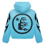 Hellstar Sky Blue Zip Hoodie