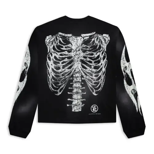 Hellstar Black Skeleton Longsleeve back