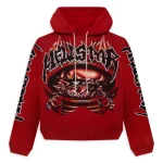 Hellstar Red Halloween Skeleton Airbrushed Hoodie