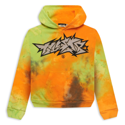 Hellstar Yellow Halloween Vomit Hoodie