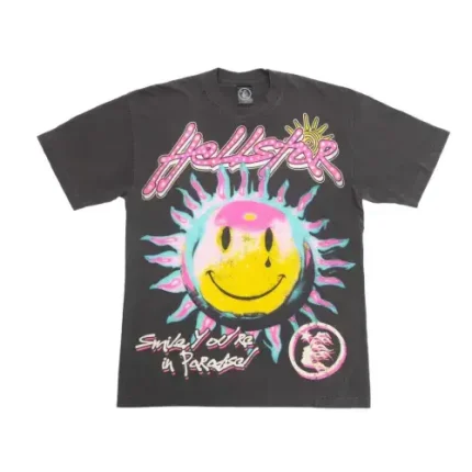 Black Hellstar Records Sun Smile T Shirt