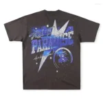 Black Hellstar Studios Path 2 Paradise Skull Helmet Tee back