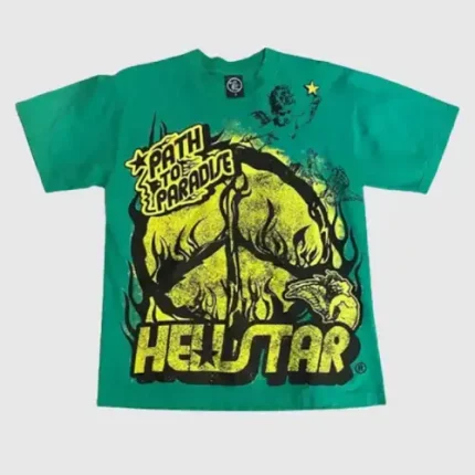 Green Hellstar Studios Path To Paradise T Shirt