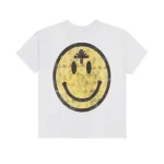 White Hellstar Happy Nothing Without It Vertebrae T Shirt back